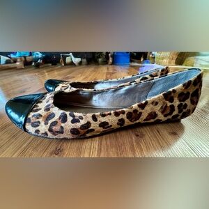 Kenneth Cole Reaction Leopard Flats